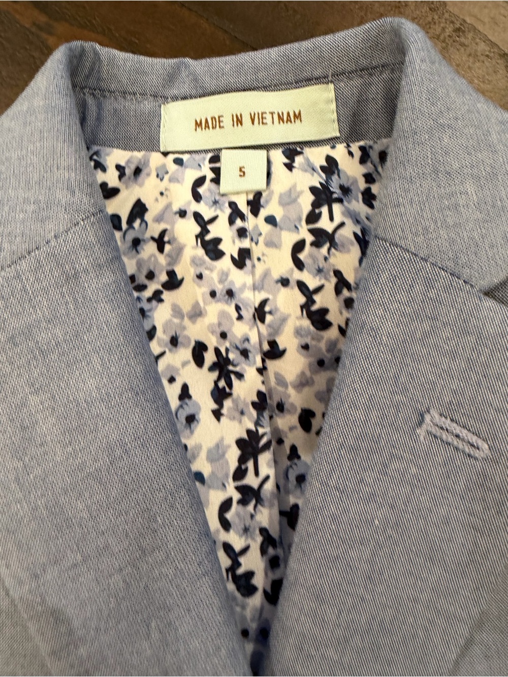 Class Club Light Blue toddler Suit Jacket